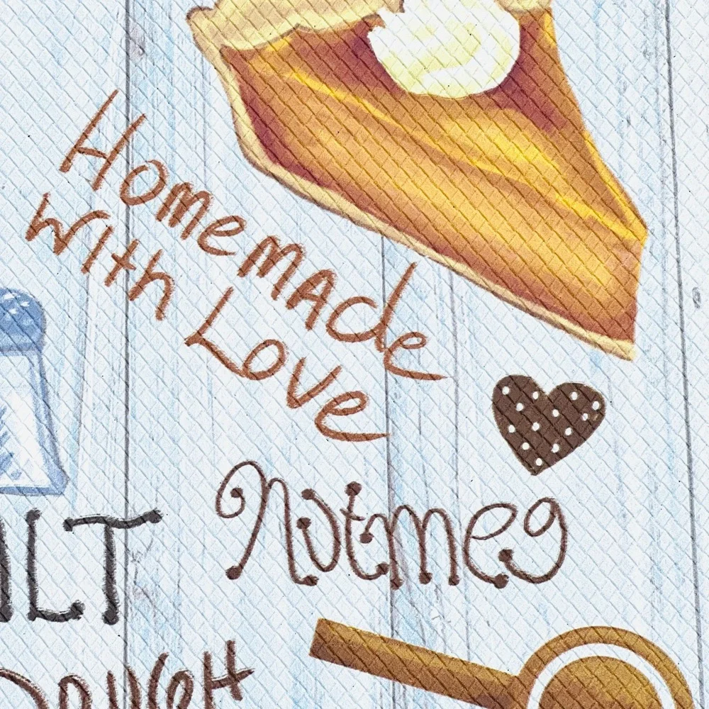 Pumpkin Pie Recipe Kitchen Anti Fatigue Floor Mat Thanksgiving Dessert Whisk